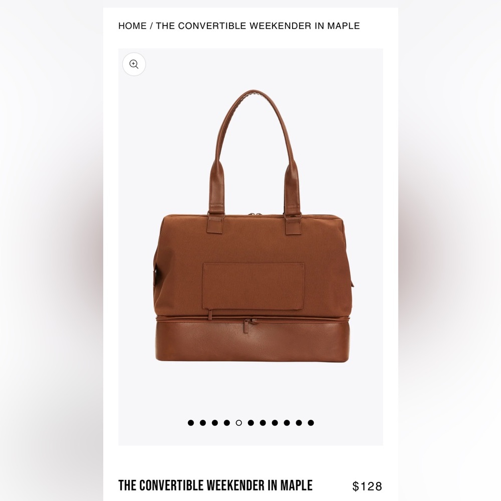 New THE CONVERTIBLE WEEKENDER IN MAPLE